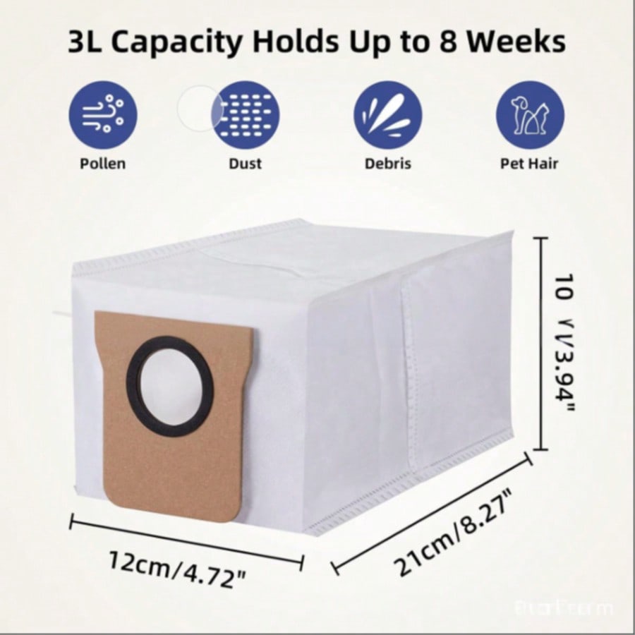 vacuum cleaner bags, compatible with Xiaomi X10 and L10s - View 2