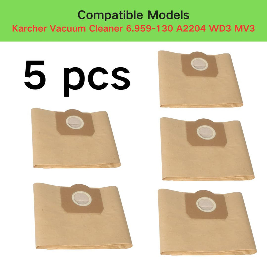 2/5/10 Filter Paper Bags/Non-woven Bags for Karcher Vacuum - View 3