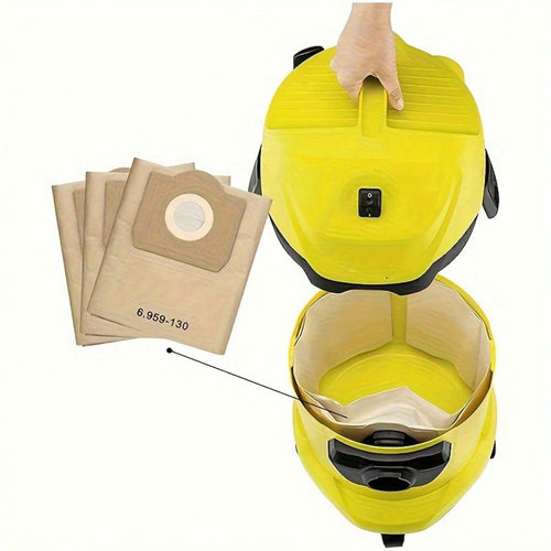 2/5/10 Filter Paper Bags/Non-woven Bags for Karcher Vacuum - View 1