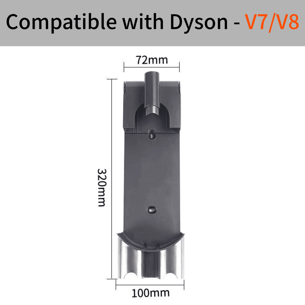Wall-mounted charging base and storage stand for V7/V8 - View 1