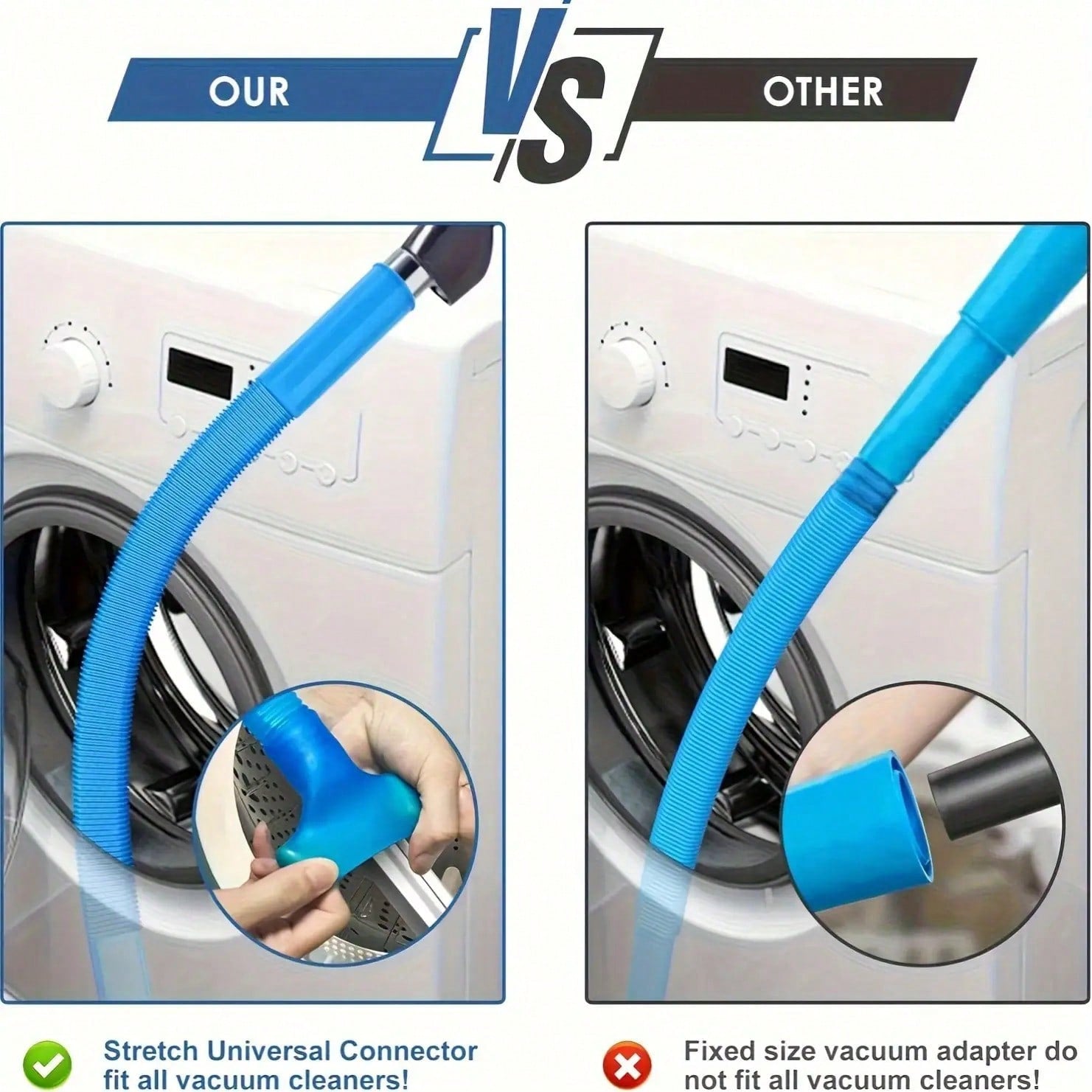 Flexible connecting hose designed for household vacuum - View 10