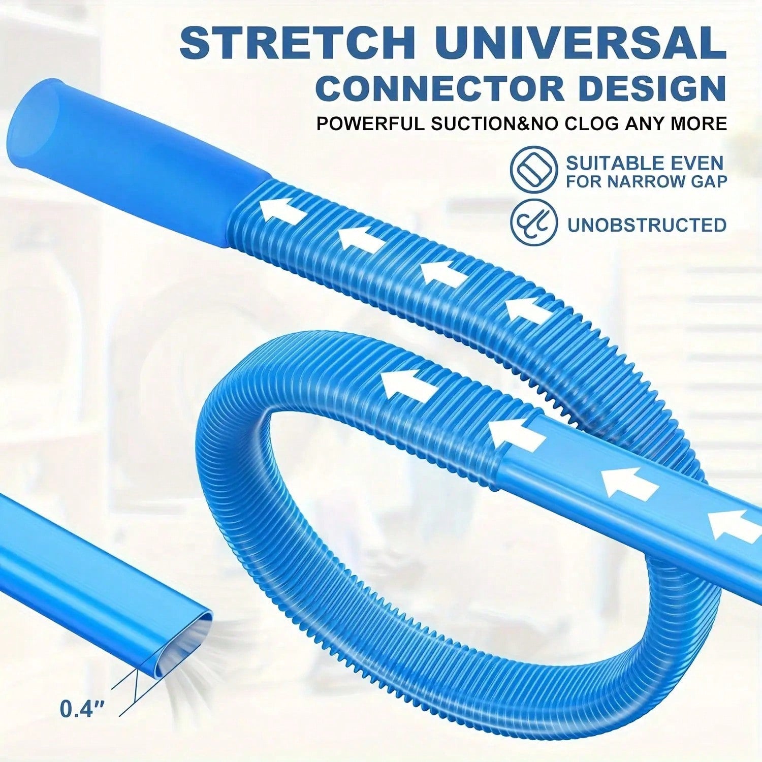 Flexible connecting hose designed for household vacuum - View 8
