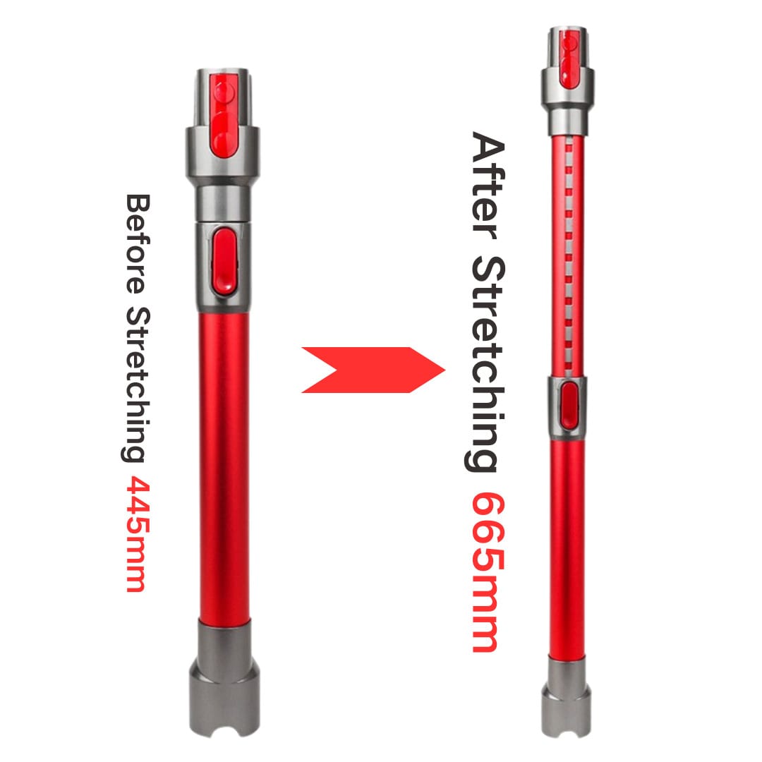 Adjustable Extension Wand with Conductive Tube for V7/V8/V10/V11/V15 Vacuum Cleaners - cleaningmarkets