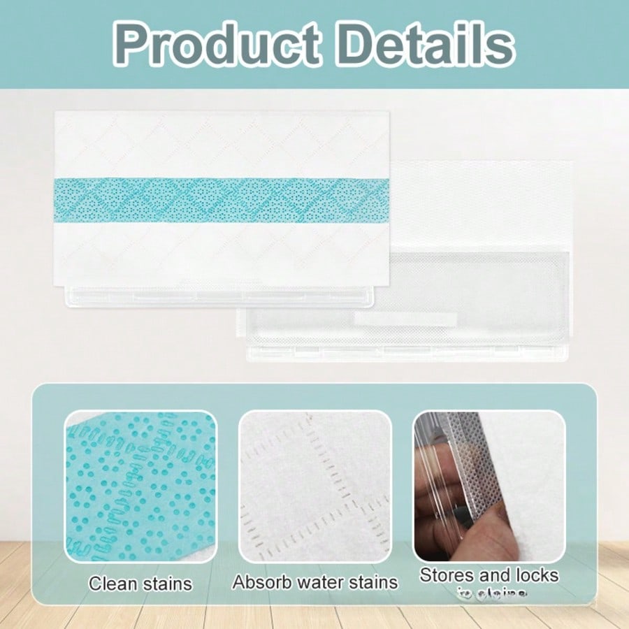 Disposable Hard Floor Mop Pad Refills for Shark VACMOP Pro - View 12