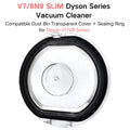 Compatible Dustbin Transparent Cover + Sealing Ring for - View 1