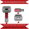 Cat & Dog Hair Cleaning Brush Attachment Set - For Long & - View 1