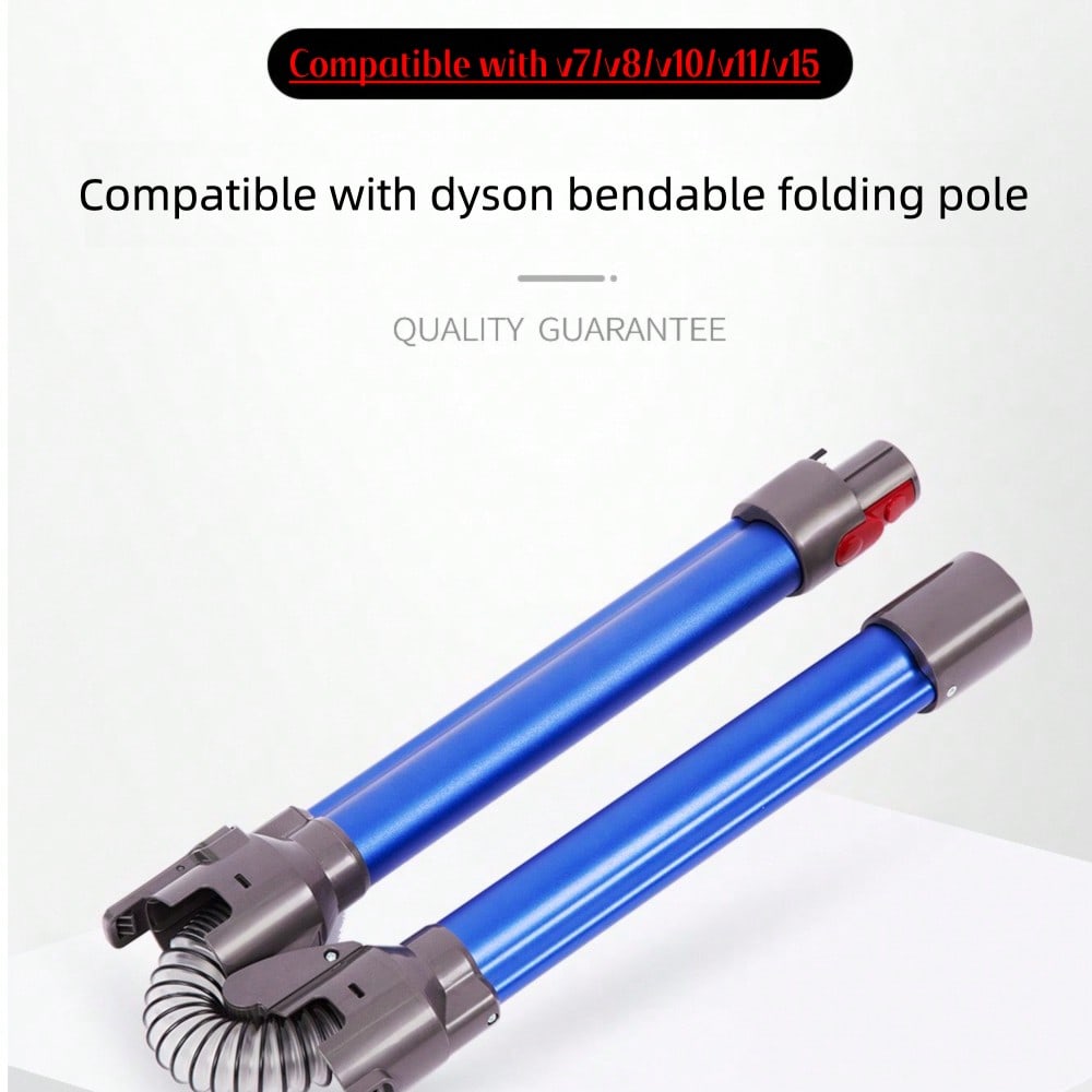Adjustable Extension Wand for Dyson V7/V8/V10/V11/V15 Vacuum Cleaners - Foldable Design for Easy Storage - cleaningmarkets