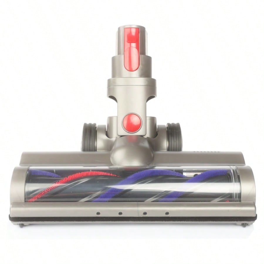 Direct-drive electric brush head for V7, V8, V10, V11, and V15 vacuum cleaners, with 4 front LED lights, suitable for hard floors and low-pile carpets. - cleaningmarkets