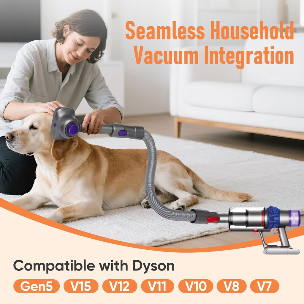 Dyson Pet Grooming Kit - Dog & Cat Hair Brush Attachment - View 2