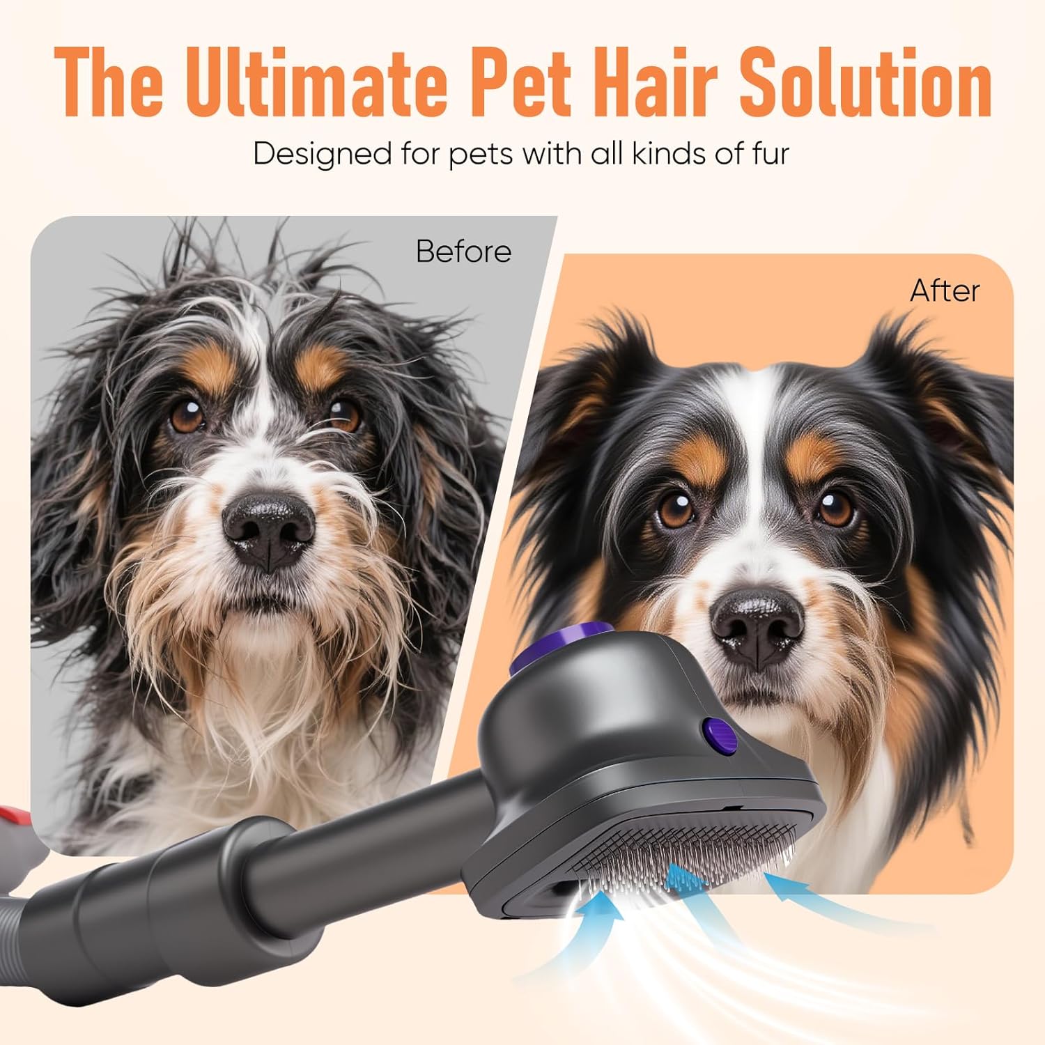 Dyson Pet Grooming Kit - Dog & Cat Hair Brush Attachment - View 5