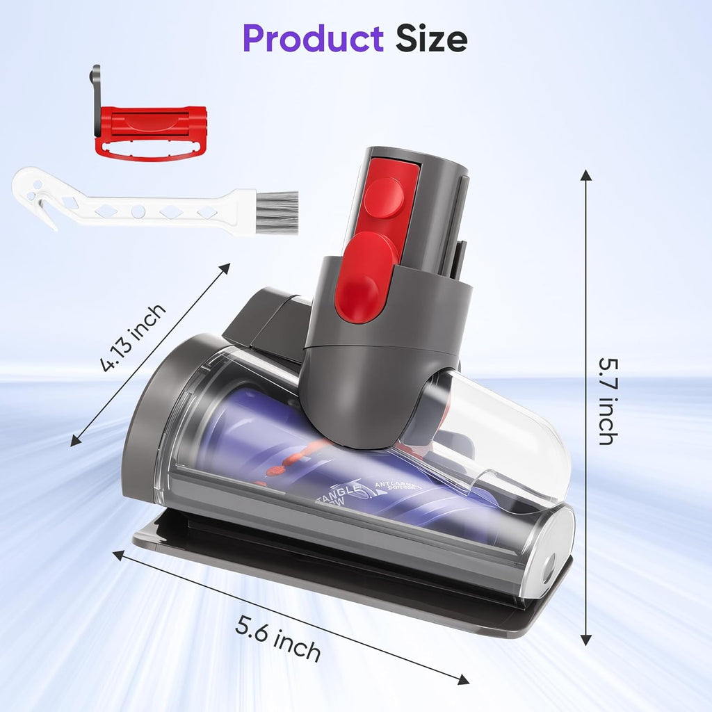Dyson V7-V15 Mini Motorized Brush Head - Anti-Tangle Pet - View 3