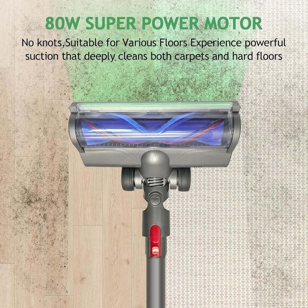 Dyson Hardwood Floor Vacuum Head - LED Green Light - View 4
