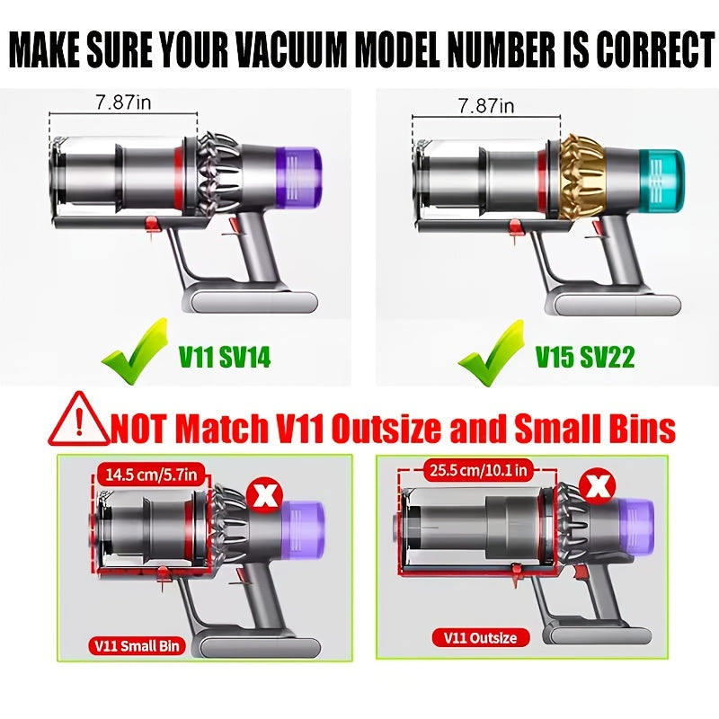 Compatible with Dyson V11 V15 SV14 SV15 SV22 Vacuum Cleaner - View 3